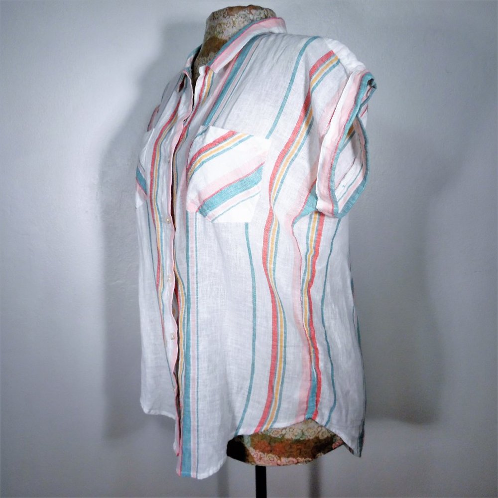 Thread & Supply Button Down, Tunic Top - image 5